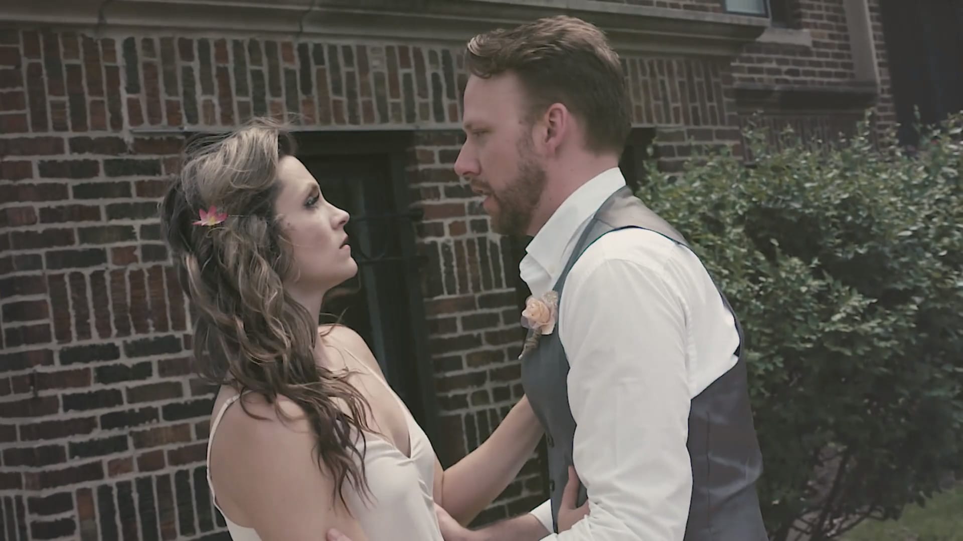 Jessica Lyons and Tim Frank in 'See You Soon' © Band Called Catch