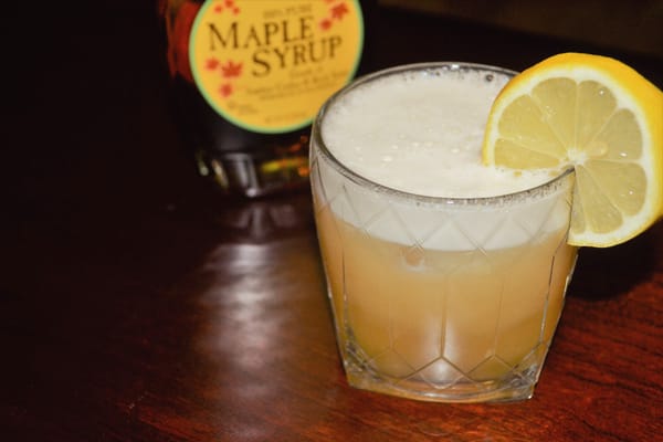 Maple Whiskey Sour